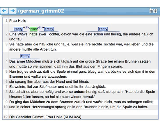 brat rapid annotation tool