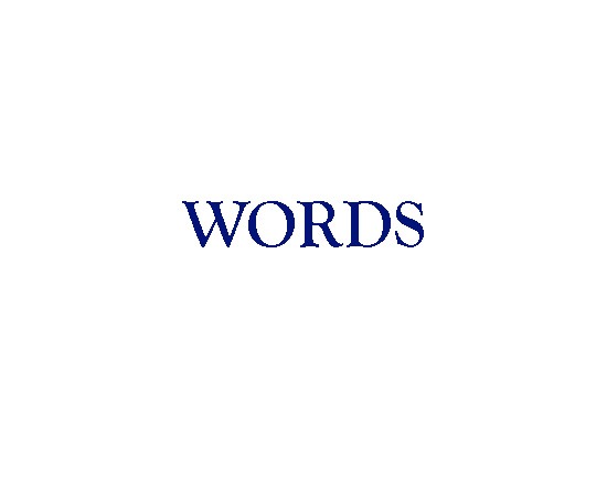 WORDS