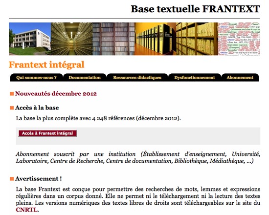FRANTEXT / Stella