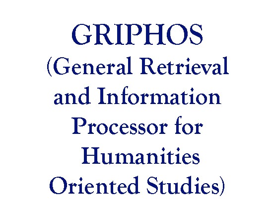 GRIPHOS (General Retrieval and Information Processor for Humanities Oriented Studies)