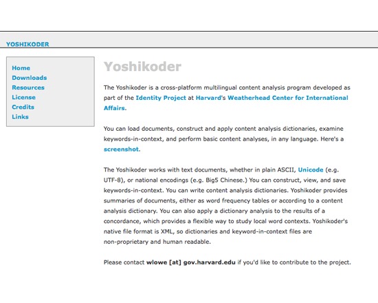 Yoshikoder
