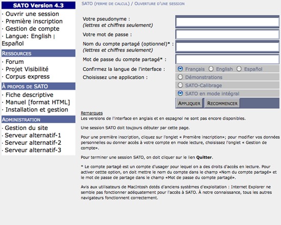 SATO (Systeme d'analyse des textes par ordinateur)