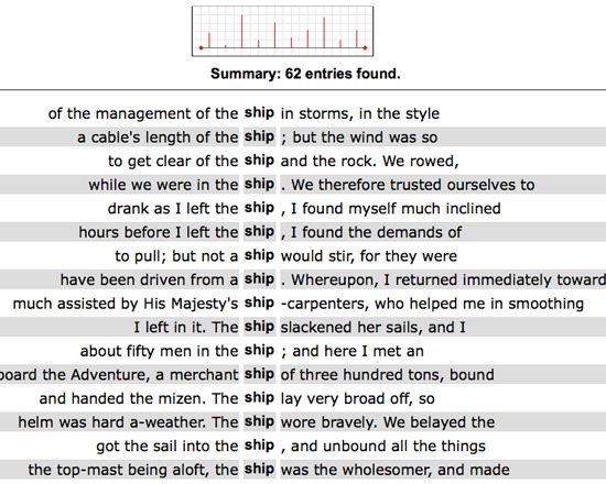 Concordance - XML (TAPoRware)