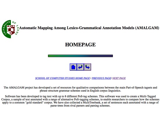 Automatic Mapping Among Lexico-Grammatical Annotation Models (AMALGAM)