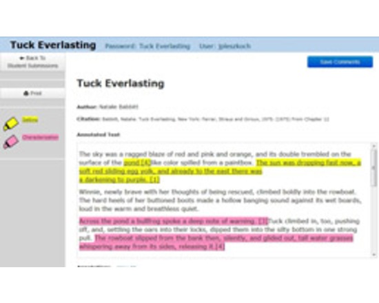 Thinkport Annotator