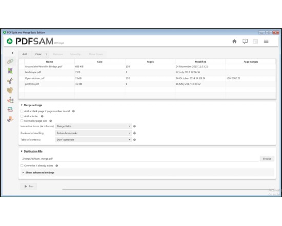 PDFsam (PDF Split and Merge)